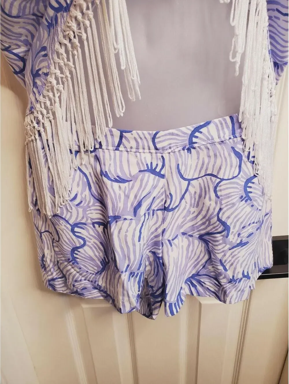 EUC Lilly Pulitzer SONYA SET Tank Top Shorts Lillys Lilac House of Nemo Purple 2